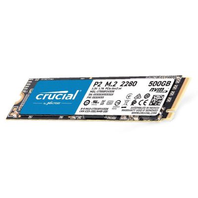 حافظ SSD اینترنال کروشیال مدل CRUCIAL P2 با ظرفیت 500 گیگابایت