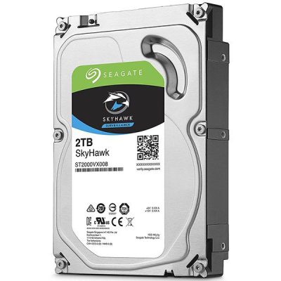 هارد دیسک اینترنال سیگیت مدل: SEGATE SKY HAWK ST2000VX008 با ظرفیت 2 ترابایت