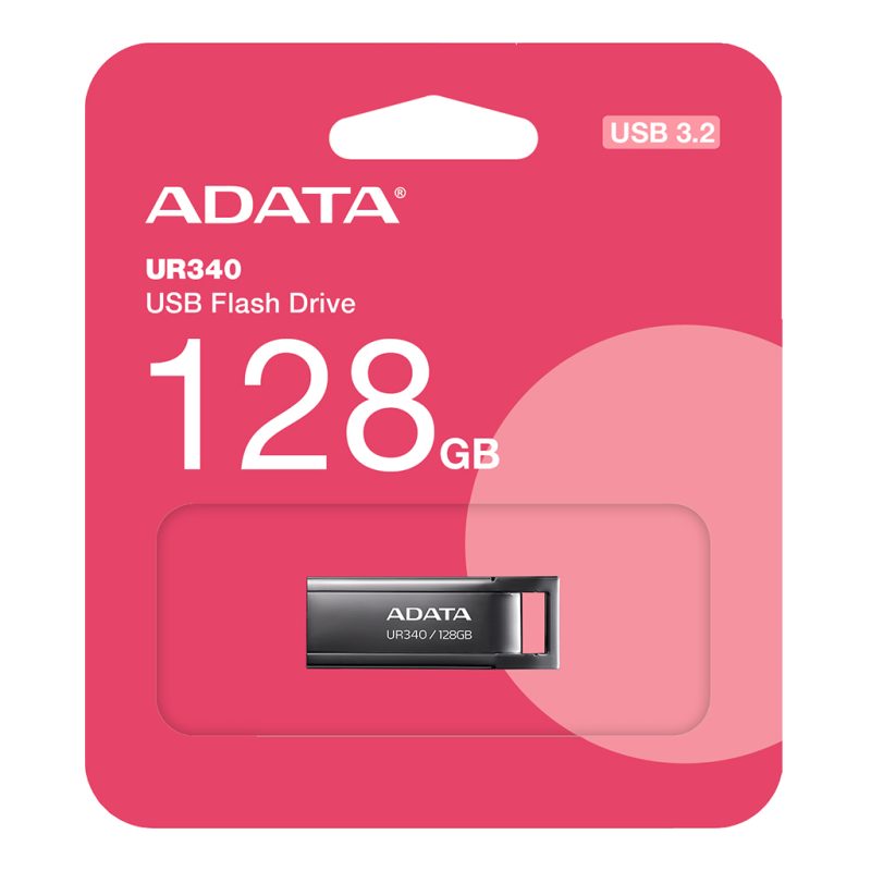 فلش مموری 128 گیگابایتی ای دیتا مدل ADATA FLASH DRIVE UR340 128G USB3.2