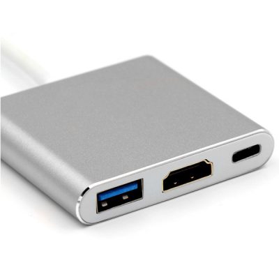 تبدیل تایپ C به HDMI-USB3.0