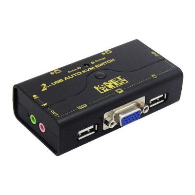 سوییچ 2 پورت VGA کی نت پلاس مدل KNET PLUS KP-SWKV002