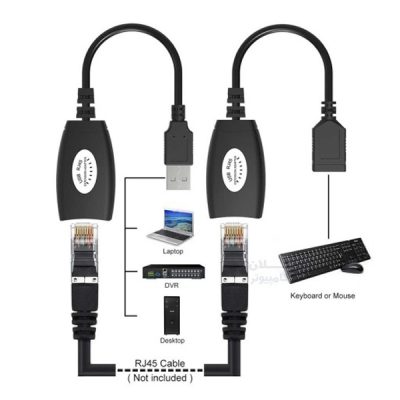 اکستندر USB کی نت تا متراژ 45 متر