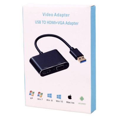 تبدیل تایپ C به HDMI-VGA