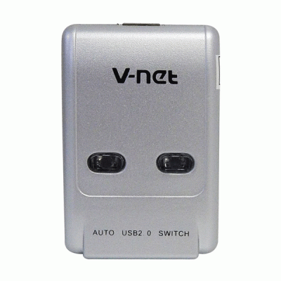 هاب سوئیچ 2 پورت پرینتر وی نت مدل VNET V-SWUSBA02