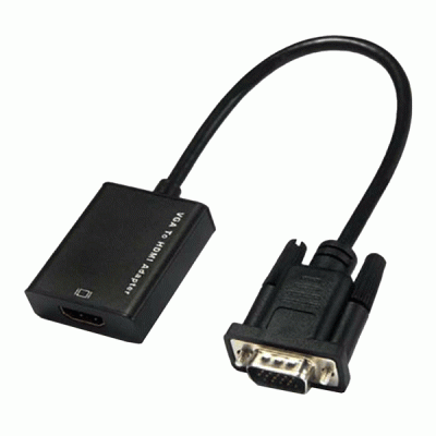 کانورتر VGA به HDMI وی نت به همراه صدا