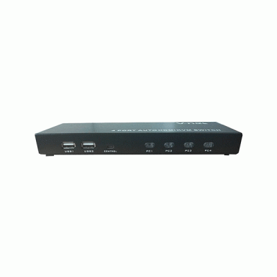 سوییچ HDMI KVM چهار پورت وی نت مدل VNET V-SWKH1404