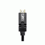 کابل HDMI2.0 دارای کانکتور چرخشی 1.8 متری