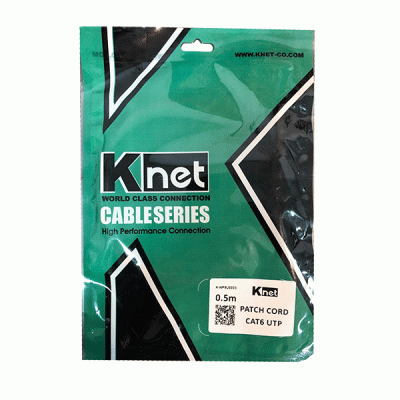 پچ کرد CAT6 UTP کی نت به طول 50 سانتی متر