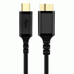 کابل تایپ C به هارد USB3.0 کی نت پلاس به طول 1.5 متر