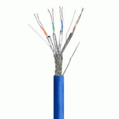 کابل شبکه CAT6A SFTP PVC CU کی نت پلاس مدل KNET PLUS KP-NL6AS305 طول 305 متر