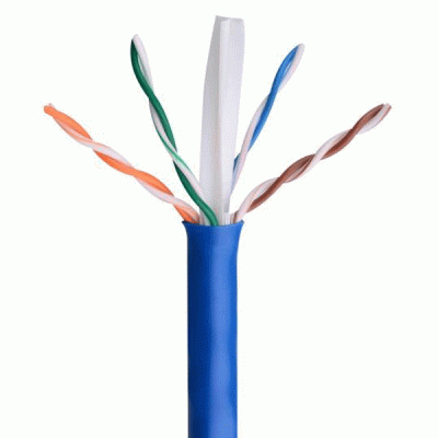 کابل شبکه تمام مس Cat6 UTP کی نت پلاس