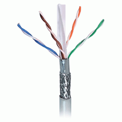 کابل شبکه تمام مس Cat6 SFTP کی نت پلاس