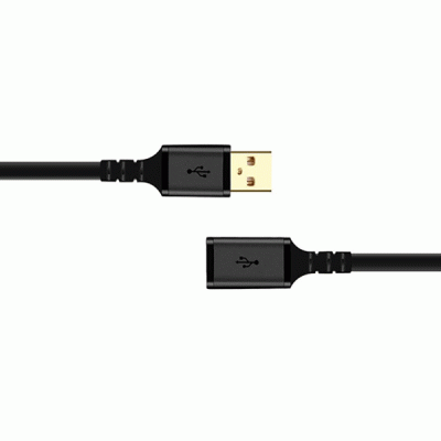 کابل افزایش طول USB2.0 کی نت پلاس مدل KNETPLUS KP-CUE3050 به طول 5 متر