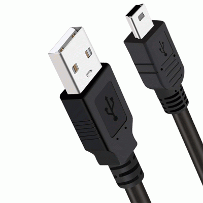 کابل Mini USB به USB وی نت مدل V-CU5P2015 طول 1.5 متر