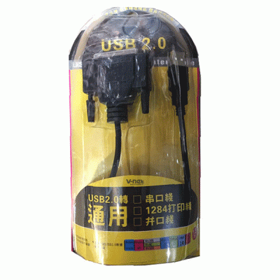 کابل تبدیل USB به 25 پین وی نت مدل VNET V-CU202515 به طول 1.5 متر