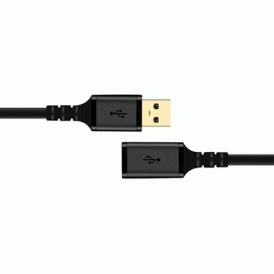 کابل افزایش طول USB3.0 کی نت پلاس مدل KNET PLUS KP-CUE3030 به طول 3 متر