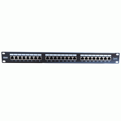 پچ پنل Cat6 STP کی نت همراه با کیستون-24پورت