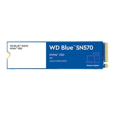 حافظه SSD اینترنال وسترن دیجیتال آبی مدل WESTERN DIGITAL BLUE SN570 با ظرفیت 250 گیگابایت