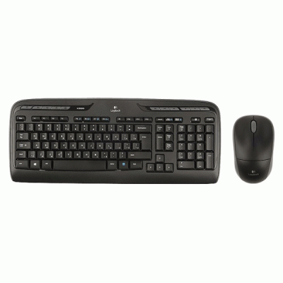 کیبورد و موس بی سیم لاجیتک مدل LOGITECH MK330