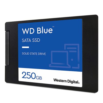 حافظه SSD اینترنال وسترن دیجیتال آبی مدل WESTERN DIGITAL BLUE با ظرفیت 250 گیگابایت