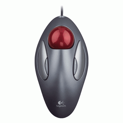 موس لاجیتک ترکمن ماربل مدل LOGITECH TRACHMAN MARBLE