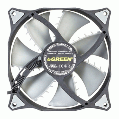 فن کیس گرین مدل GREEN GF120-FSB
