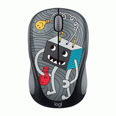 موس بی سیم لاجیتک سری Doodle مدل LOGITECH M238 LIGHTBULB