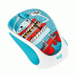 موس بی سیم لاجیتک سری Doodle مدل LOGITECH M238 SKATEBURGER
