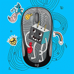 موس بی سیم لاجیتک سری Doodle مدل LOGITECH M238 LIGHTBULB