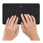 کیبورد بی سیم و بلوتوث لاجیتک مدل LOGITECH KEY-TO-GO