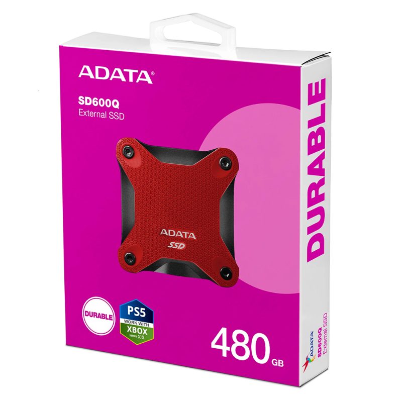 حافظه SSD اکسترنال ای دیتا مدل ADATA SD600Q با ظرفیت 480 گیگابایت