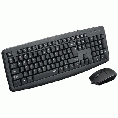 کیبورد و موس رپو مدل RAPOO NX1600
