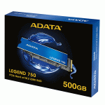 حافظه SSD اینترنال ای دیتا مدل ADATA LEGEND 750 با ظرفیت 500 گیگابایت