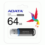 فلش مموری 64 گیگابایتی ای دیتا مدل ADATA Flash Drive C906 64g USB2.0