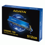 حافظه SSD اینترنال ای دیتا مدل ADATA LEGEND 700 با ظرفیت 512 گیگابایت
