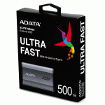 حافظه SSD اکسترنال ای دیتا مدل ADATA Elite SE880 با ظرفیت 500 گیگابایت