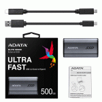 حافظه SSD اکسترنال ای دیتا مدل ADATA ELITE SE880 با ظرفیت 500 گیگابایت