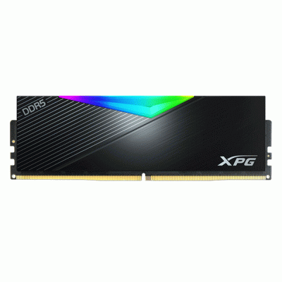 رم کامپیوتر 16 گیگابایتی ای دیتا ایکس پی جی مدل ADATA XPG LANCER RGB 16G 5200 DDR5