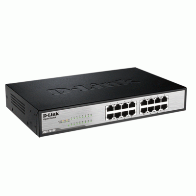 سوییچ 16 پورت گیگابیتی و رکمونتی دی لینک مدل DLINK DGS-1016C