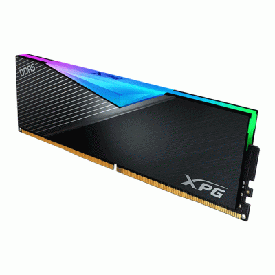 رم کامپیوتر 16 گیگابایتی ای دیتا ایکس پی جی مدل ADATA XPG LANCER RGB 16G 5200 DDR5