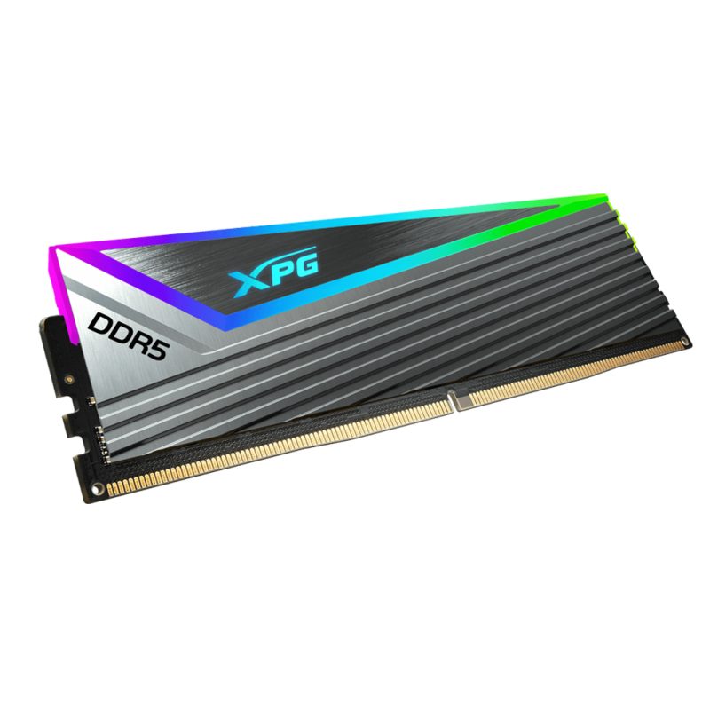 رم کامپیوتر 16 گیگابایتی ای دیتا ایکس پی جی مدل ADATA XPG CASTER RGB 16G 6000 DDR5