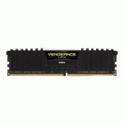رم کامپیوتر دوکاناله 16 گیگابایتی کورسیر ونجنس ال پی ایکس مدل CORSAIR VENGEANCE LPX 16G 3200 DDR4