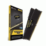 رم کامپیوتر دوکاناله 64 گیگابایتی کورسیر ونجنس ال پی ایکس مدل CORSAIR VENGEANCE LPX 64G 3200 DDR4