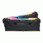 رم کامپیوتر دوکاناله 64 گیگابایتی کورسیر ونجنس آر جی بی پرو مدل CORSAIR VENGEANCE RGB PRO 64G 3200 DDR4