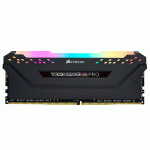 رم کامپیوتر دوکاناله 32 گیگابایتی کورسیر ونجنس آر جی بی پرو مدل CORSAIR VENGEANCE RGB PRO 32G 3600 DDR4