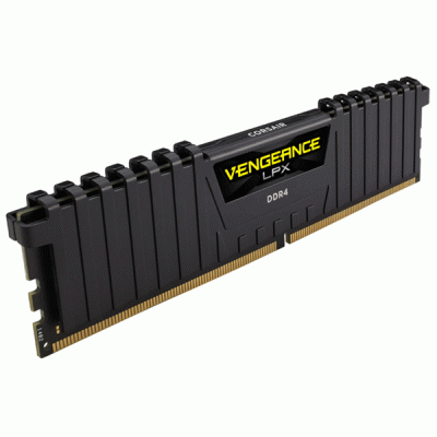 رم کامپیوتر دوکاناله 16 گیگابایتی کورسیر ونجنس ال پی ایکس مدل CORSAIR VENGEANCE LPX 16G 3600 DDR4