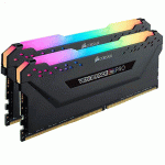 رم کامپیوتر دوکاناله 64 گیگابایتی کورسیر ونجنس آر جی بی پرو مدل CORSAIR VENGEANCE RGB PRO 64G 3200 DDR4