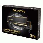 حافظه SSD اینترنال ای دیتا مدل ADATA LEGEND 960 MAX با ظرفیت 2 ترابایت