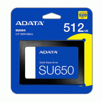 حافظه SSD اینترنال ای دیتا مدل ADATA SU650 با ظرفیت 512 گیگابایت