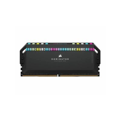 رم کامپیوتر دوکاناله 64 گیگابایتی کورسیر دومینیتور پلاتینیوم آر جی بی مدل CORSAIR DOMINATOR PLATINIUM RGB 64G 5600 DDR5